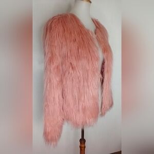 Unreal Fur Pink Faux Fur Jacket